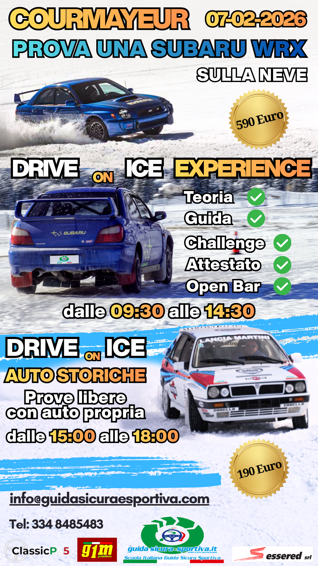 Guida sulla neve corso experience