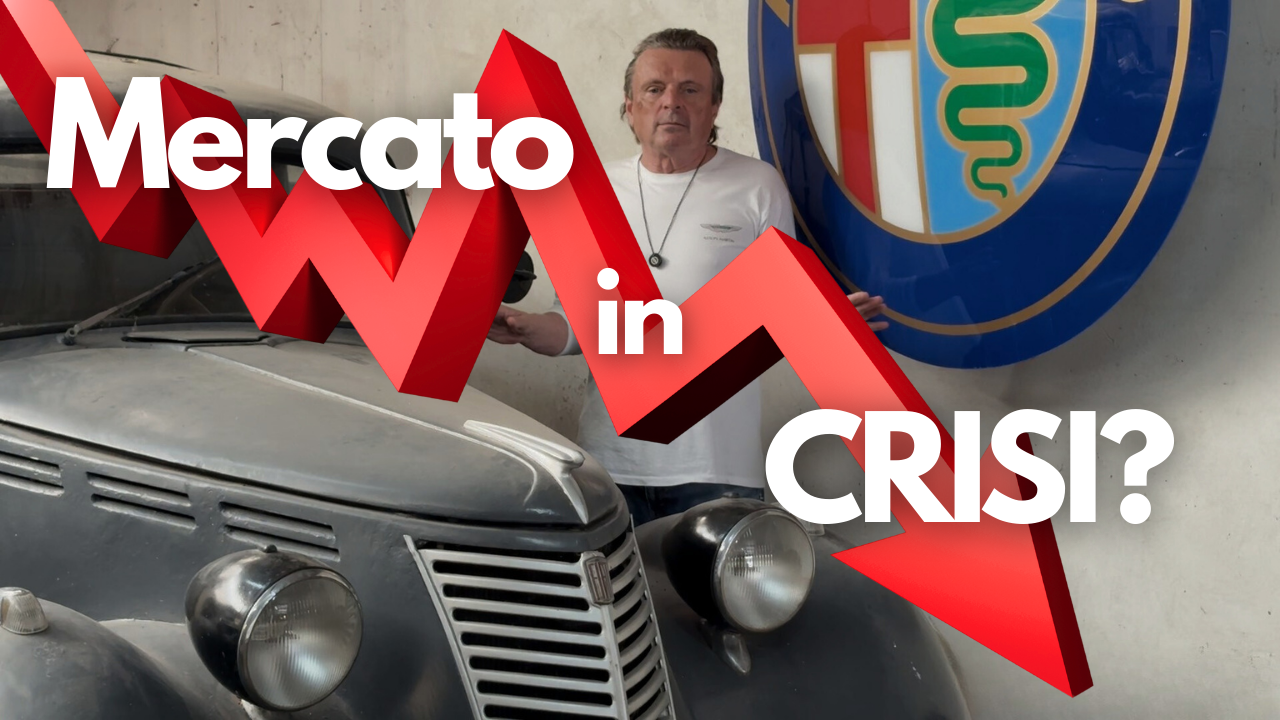 Auto d'epoca Mercato in crisi